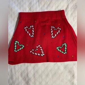 Knit Christmas skirt - Junior size M